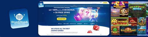 Get the Best Bonuses & Free Spins at DrueckGlueck Casino.